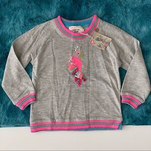 Mim Pi Toddler Girl Sweater Size 104 (4 years)